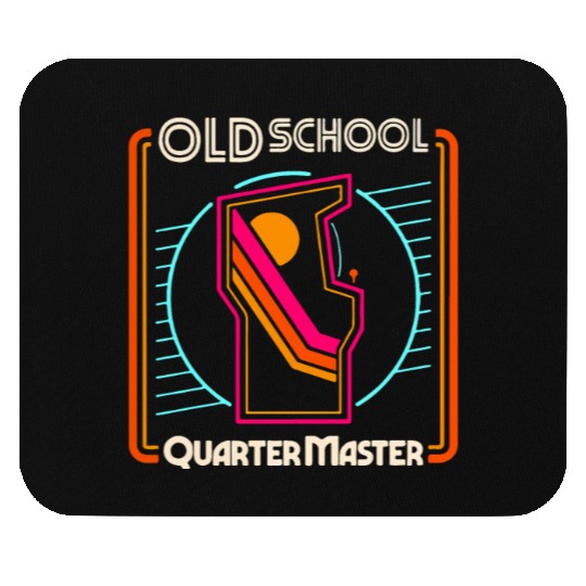 old school quarter master Mouse Pads