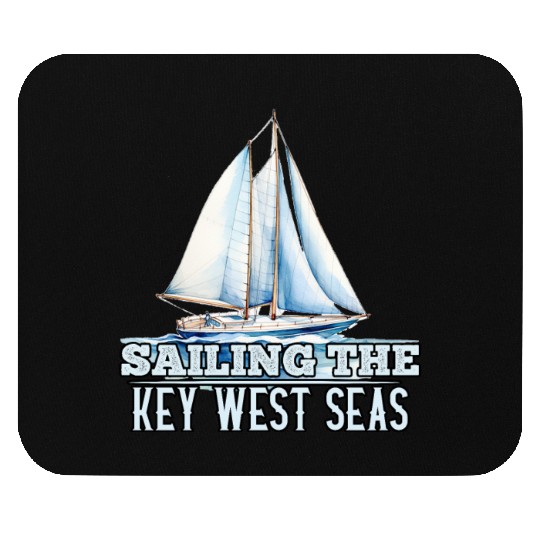 West Keys SAILING THE KEY-WEST SEAS Sailor Mouse Pads