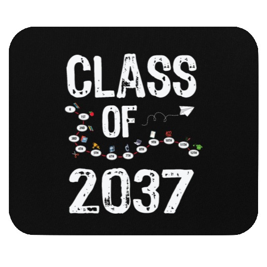 Funny Class of 2037 Grow With Me Back To School Mouse Pads