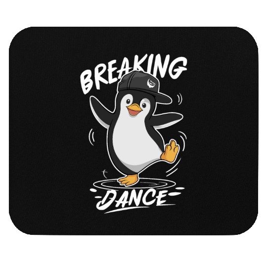 Breaking Dance Penguin Hip Hop Mouse Pads