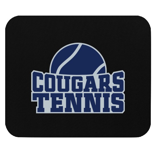 Cougars Tennis Design 1 Mouse Pads