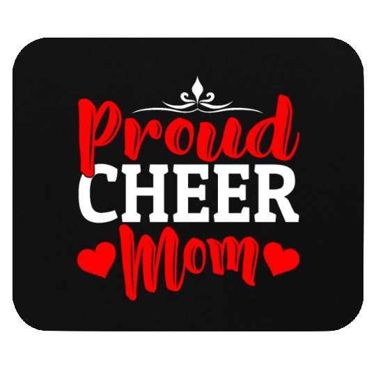 Proud Cheer Mom Cheerleading Mommy Mother's Day Mouse Pads