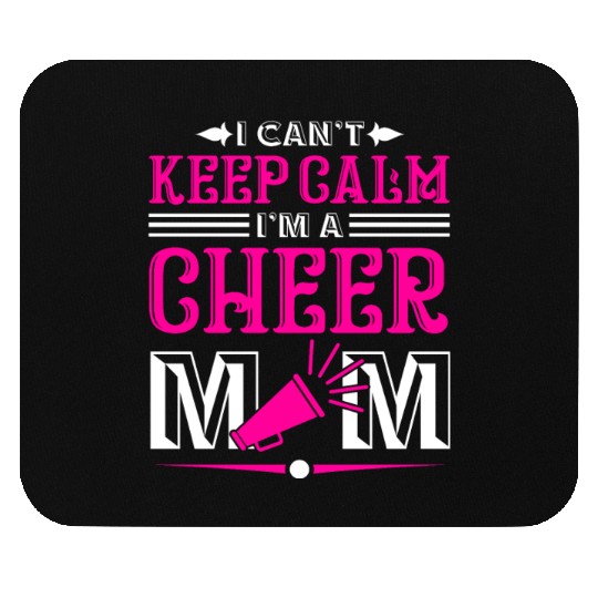Keep Calm Cheer Mom Cheerleading Mother's Day Mouse Pads