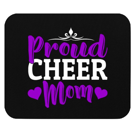 Proud Cheer Mom Cheerleading Mommy Mother's Day Mouse Pads