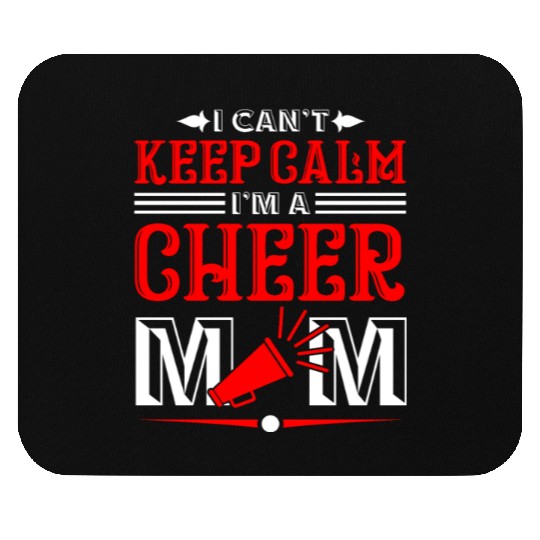 Keep Calm Cheer Mom Cheerleading Mother's Day Mouse Pads