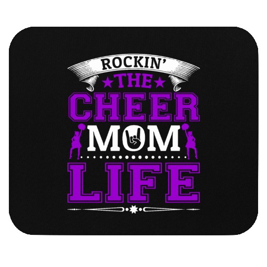 Tha Cheer Mom Life Cheerleading Mommy Mother's Day Mouse Pads