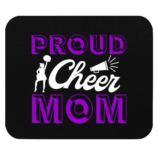 Proud Cheer Mom Cheerleading Mommy Mother's Day Mouse Pads
