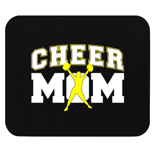 Cool Cheer Mom Art For Women Cheerleader Mouse Pads
