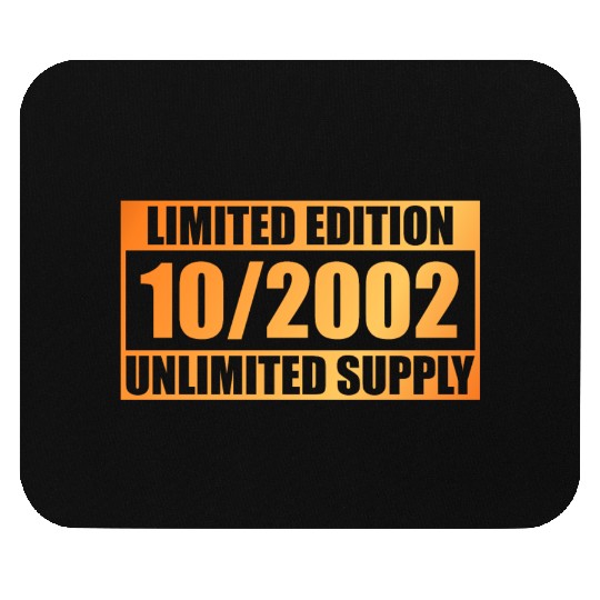 22nd birthday Limited Edition - ꝏ Supply 10/2002 Mouse Pads