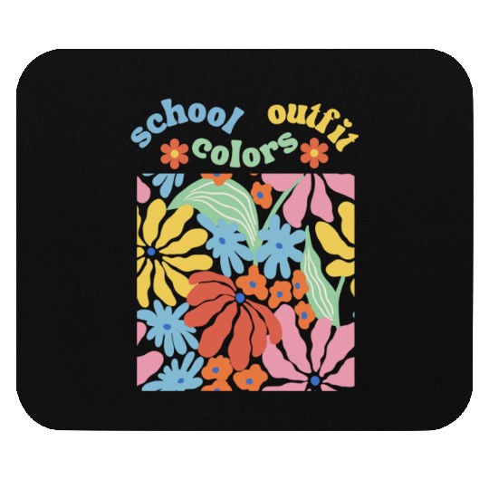 school outfit colors: Perfect Your Campus Style Mouse Pads