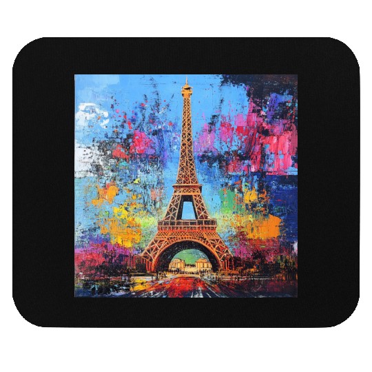 Paris-Eiffel Tower Mouse Pads