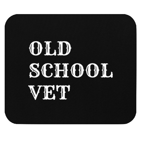 old school vet Mouse Pads