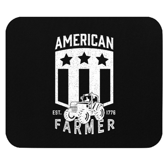 American Farmer Patriotic Design Mouse Pads