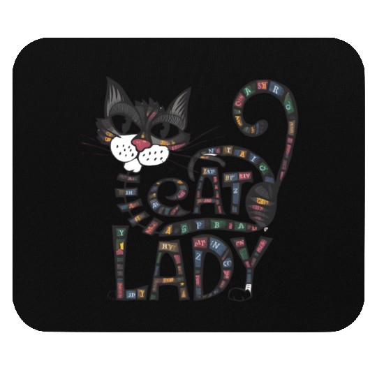 CAT LADY Mouse Pads