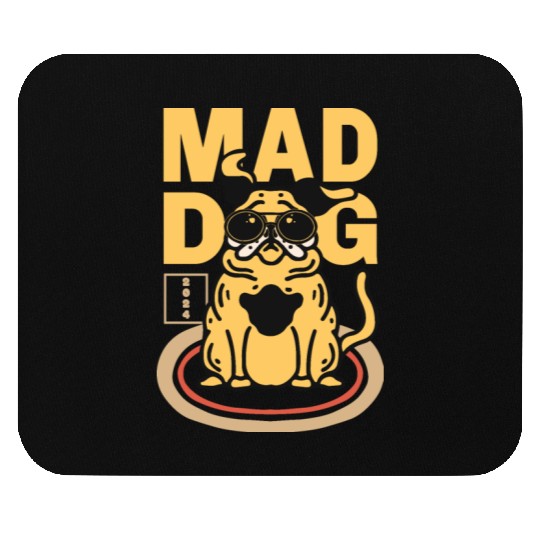 Mad Dog Animal Mouse Pads