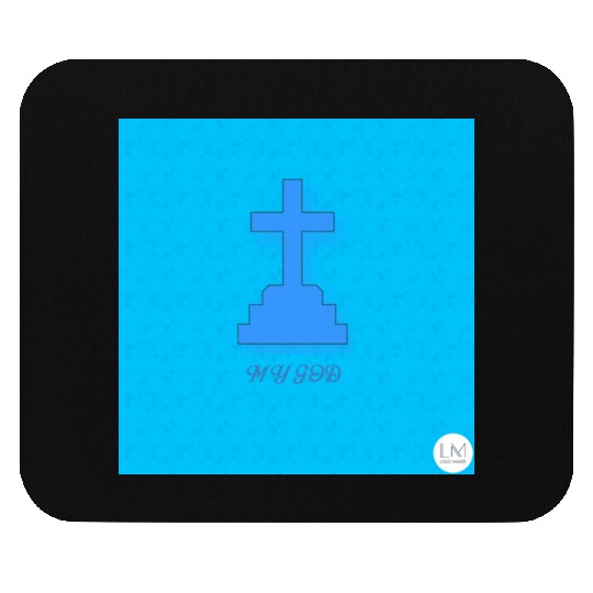 JESUS GOD Mouse Pads