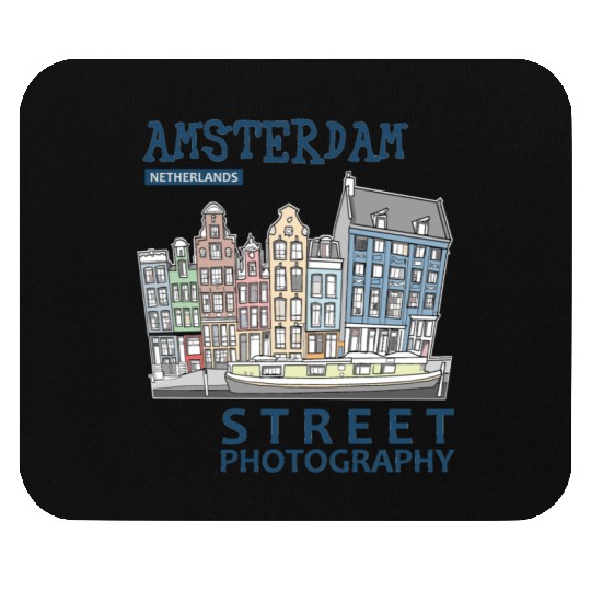 Amsterdam Street Photography Mouse Pads