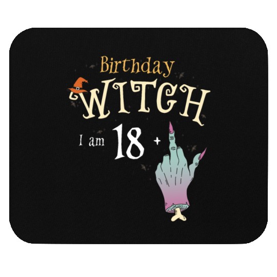 Yes It's My Birthday - 19th Birthday Witch Funny Mouse Pads