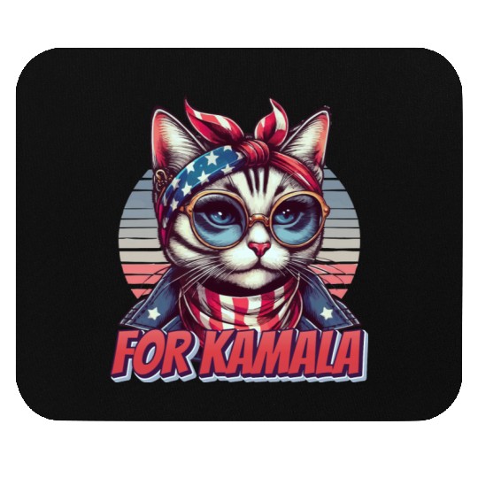 childless cat ladies for kamala Mouse Pads