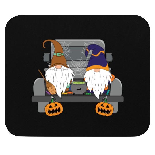 Halloween Gnomes Pumpkin Cute Halloween Mouse Pads