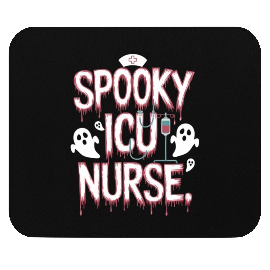 Nurse ICU Halloween Gift idea Trick or Treat Mouse Pads