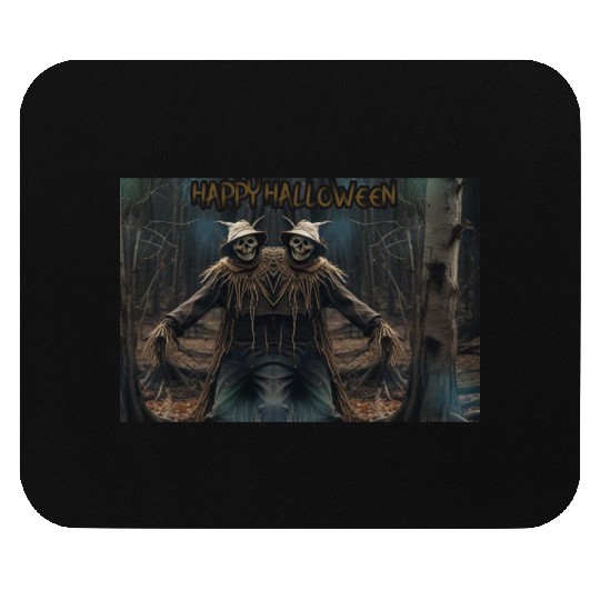 Halloween Scarecrow HOLLYDAY Mouse Pads