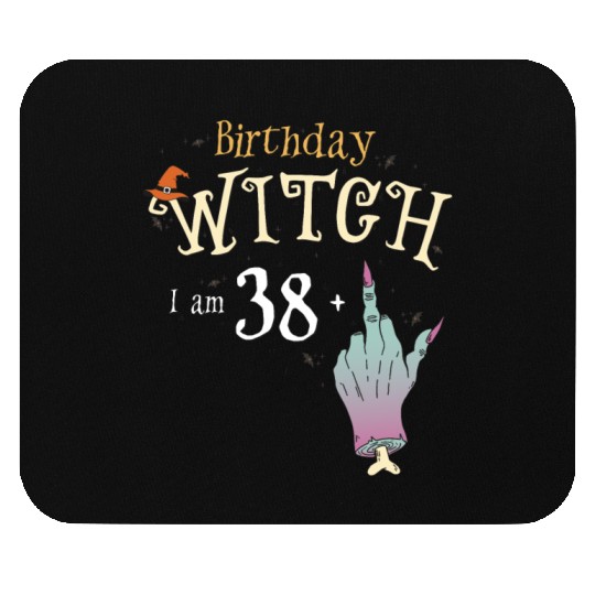Yes It's My Birthday - 39th Birthday Witch Funny Mouse Pads