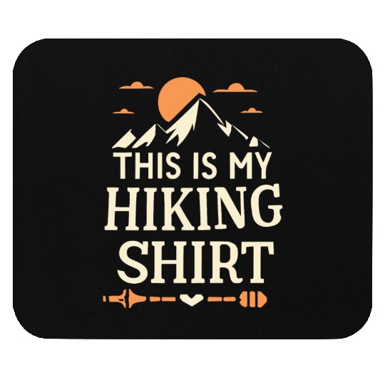 This Is My Hiking Mouse Pads Wanderlust Retro