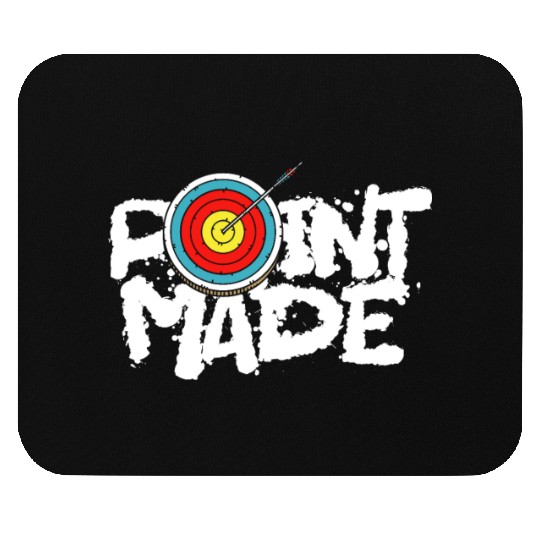 Archery Archer Point Made Mouse Pads