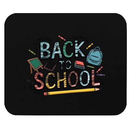 back to school on kids Mouse Pads