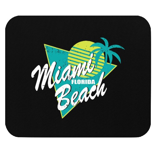 Miami Florida Beach Mouse Pads