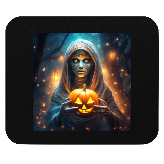 Mummy Lives Mouse Pads