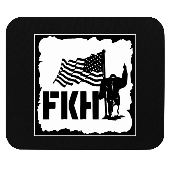 Bigfoot FKH Flag LIKE US ON FACEBOOK # Mouse Pads