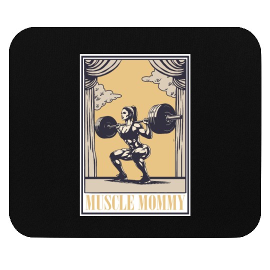 Tarot Cards Muscle Mommy for Strength & Mouse Pads