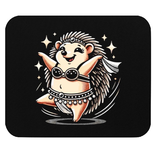 Tribal Fusion Rhythmic Dance Art For Belly Dance Mouse Pads