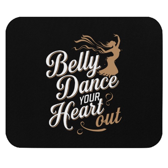 Tribal Fusion Rhythmic Dance Art For Belly Dance Mouse Pads