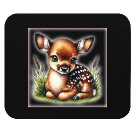 Cute baby animals Mouse Pads