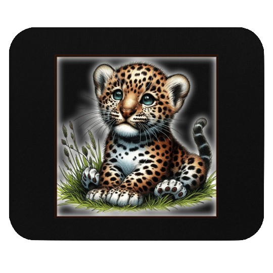 Cute baby animals Mouse Pads