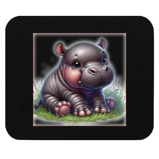Cute baby animals Mouse Pads