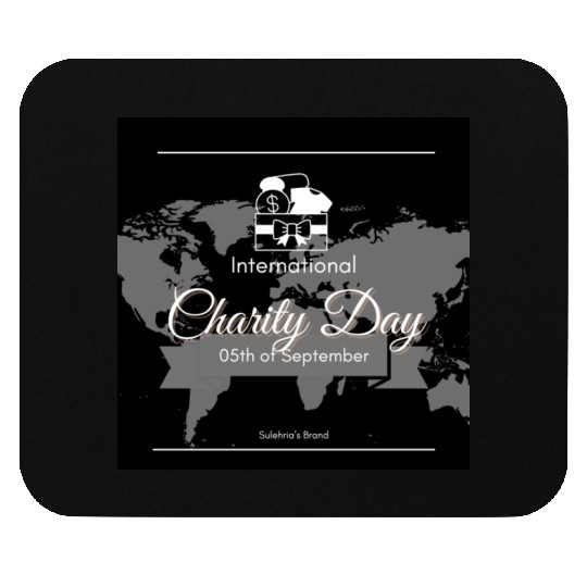 Happy International Charity Day Mouse Pads