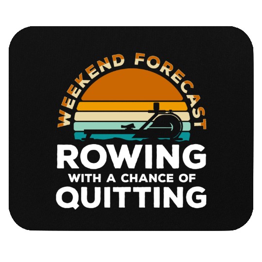 Rowing Machine Workout Rowing Ergometer Mouse Pads