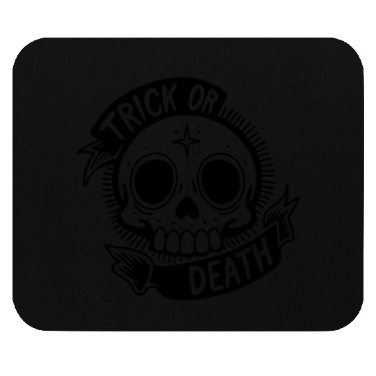 Halloween Trick or Death Mouse Pads