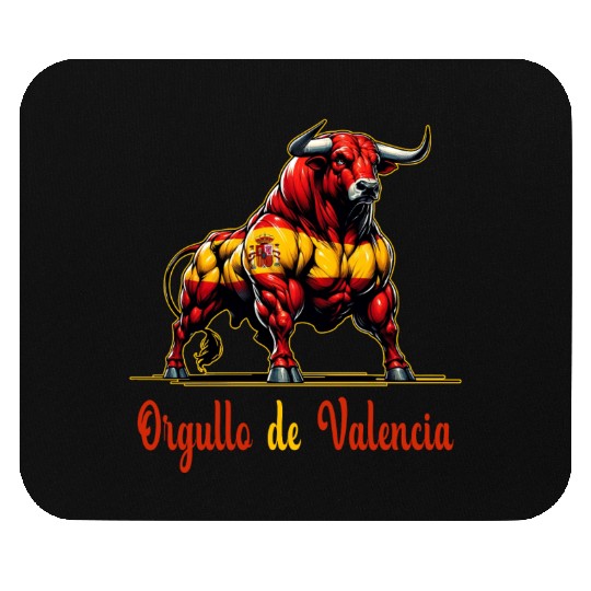 The pride Valencia flag design Mouse Pads