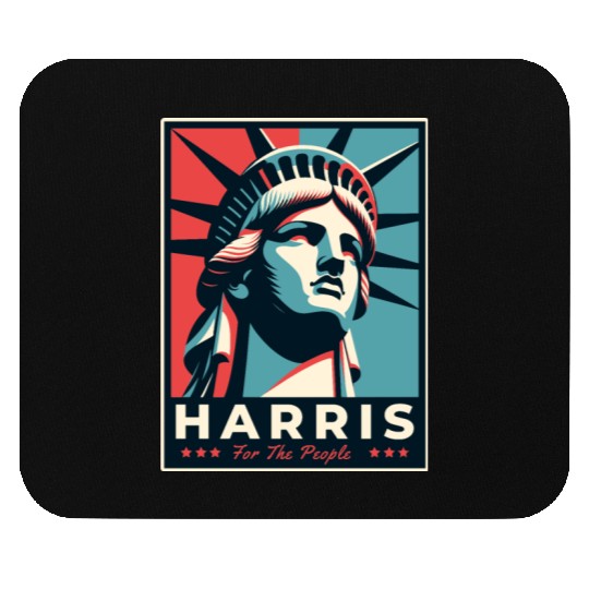 Harris 2024 statue of liberty Kamala Harris Mouse Pads