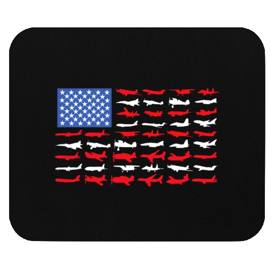 Pilot Airplane Mouse Pads