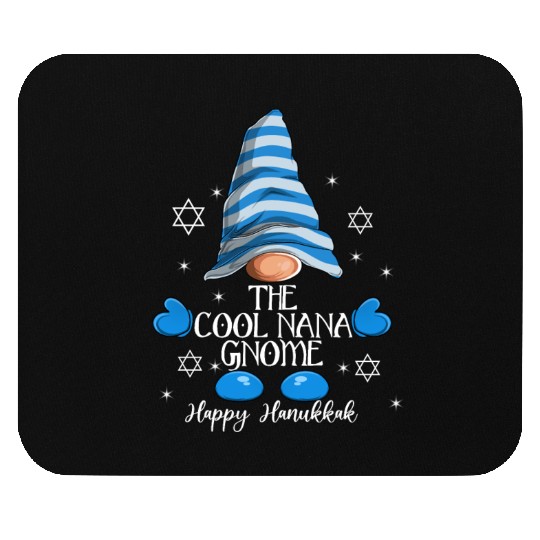 The Nana Gnome Funny Family MatchingGroup Hanukkah Mouse Pads