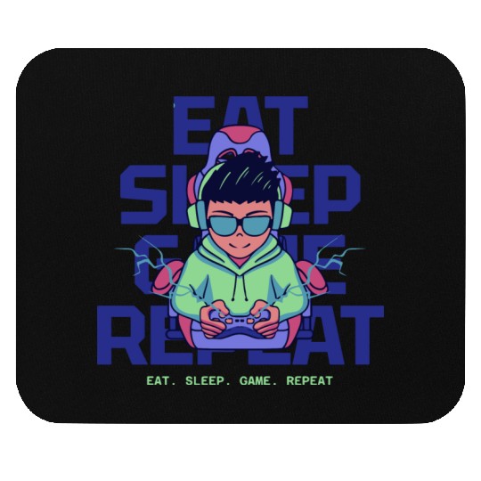 design Level Up Tees Mouse Pads