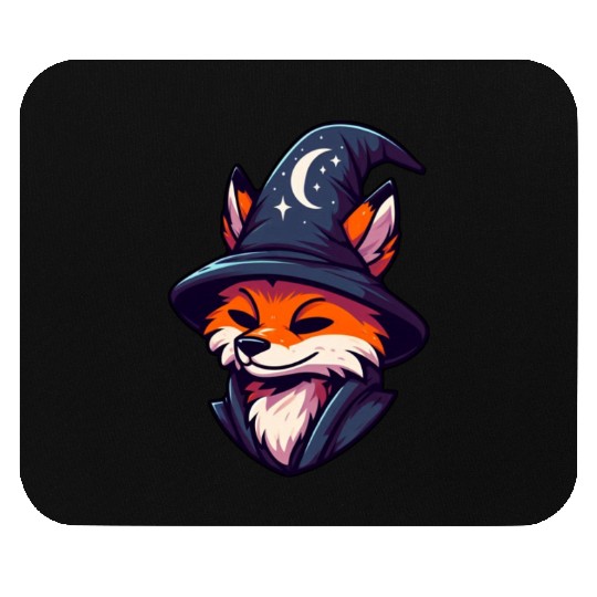 Fox Wizard - Magic Fantasy Mouse Pads