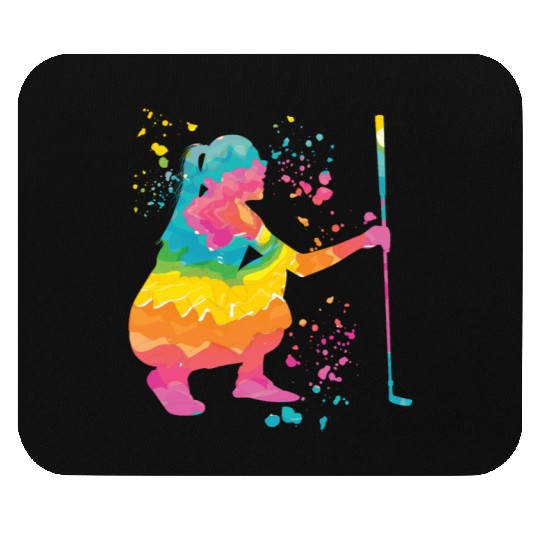 Golfer Colorsplash Kids Miniature Golf Mouse Pads