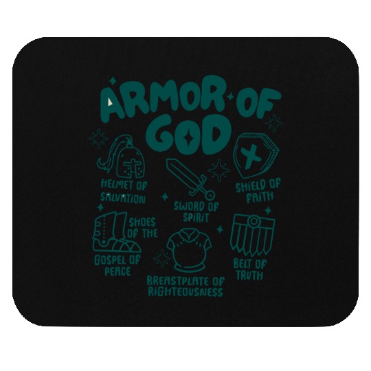 Armor of God Mouse Pads